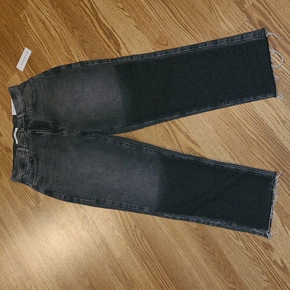 New PACSUN two tone ,high rise straight jeans sizes 26,27and 28 with 26 inseam - Picture 1 of 8